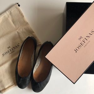 Josefinas ballet flats: in nostalgic black